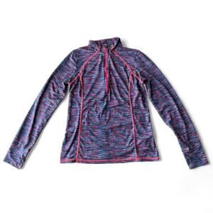 Xersion multicoloured long sleeve hoodie